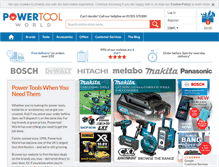 Tablet Screenshot of powertoolworld.co.uk